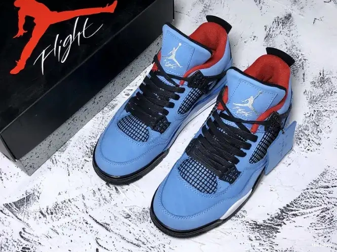 Rep TBkick Air 4 Travis Cactus x Jack Jordan Scott 308497-406 0522